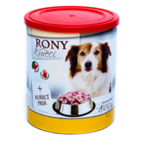 RONY konzerva kuracia 800g
